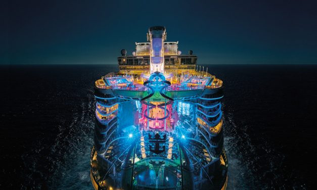 Glow-In-The-Dark Deck For The World’s Largest Ship: Symphony Of The Seas Has Arrived