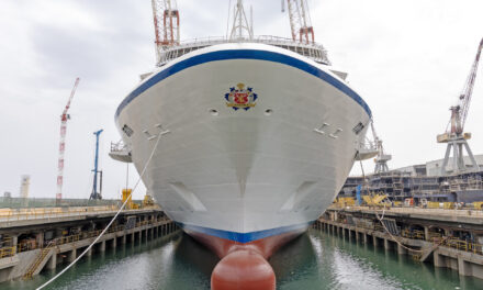 Oceania Cruises Floats Out New Ship, Allura