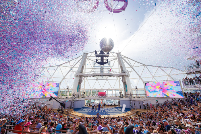 Royal Caribbean Hosts Star-Studded Party For Utopia Of The Seas