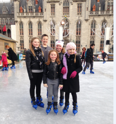 ice skating