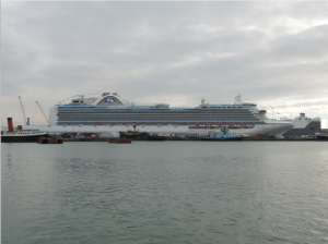 Crown Princess In Southampton