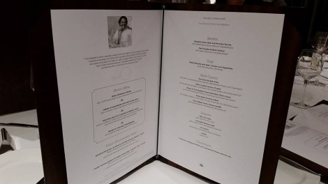 Britannia Marco Pierre White menu